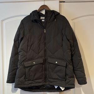 Columbia Crescent Cliff Down Insulated Hooded Winter Jacket - Women’s XL